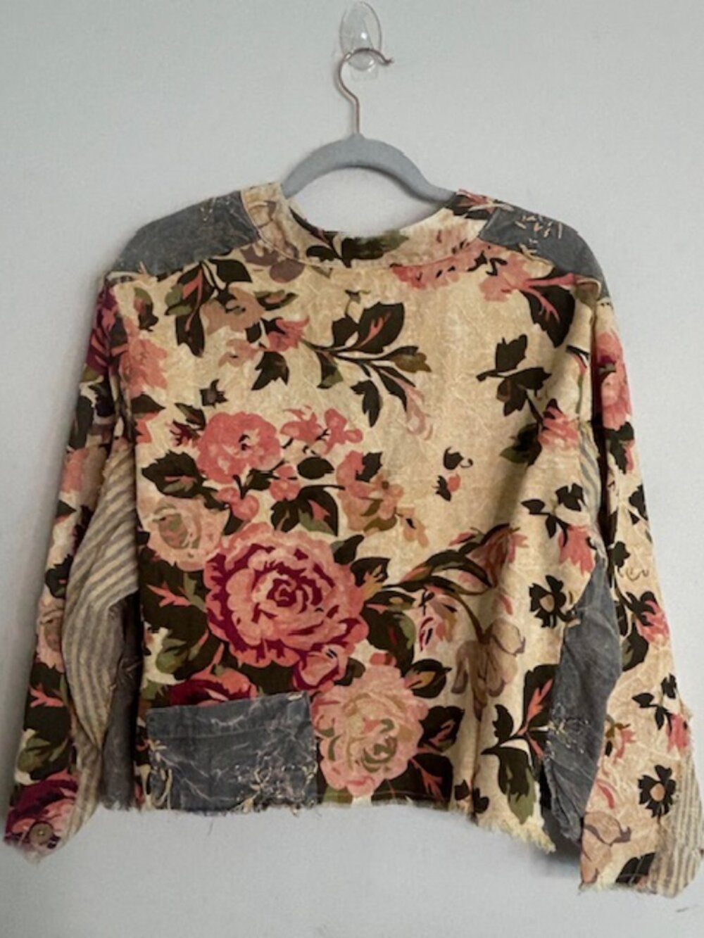 #1396 A Rare Bird Chambray Knotted Shirt/Jacket - Picture 15 of 16